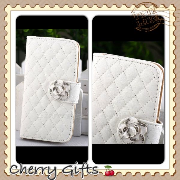 Case Carteira Flower - Cor Branca