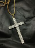 Cruz Grande Strass